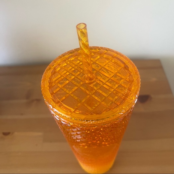 NWT Starbucks Mango Jeweled Tumbler ✨ - Picture 4 of 7